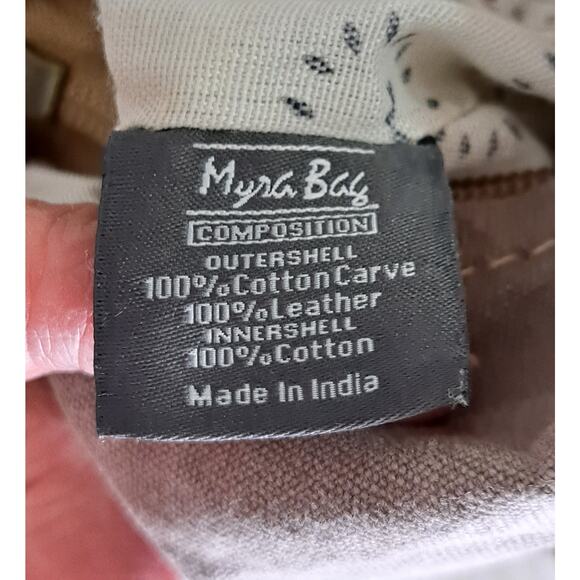 SALE. Midsz Myra Bag w/leather trim - Picture 14 of 14